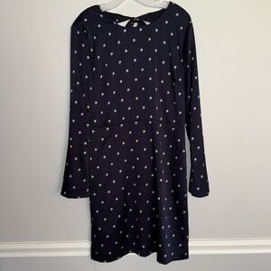 Banana Republic Patterned mini dress with tie detail on back